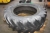 Dæk for roeoptager, Taurus, 600/65 R38. 65% dækmønster