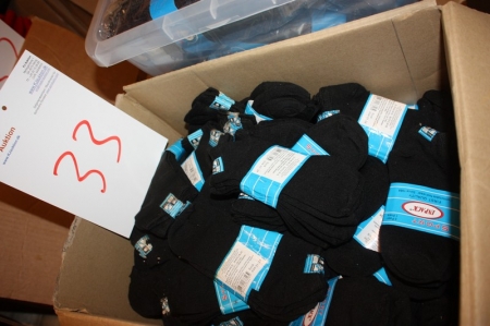 Approximately 700 pair of socks, assorted sizes. For sale by private individual. VAT applicable on Buyers Premium only