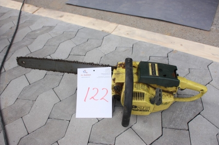 Chainsaw, Pioneer P26. For sale by private individual. VAT applicable on Buyers Premium only