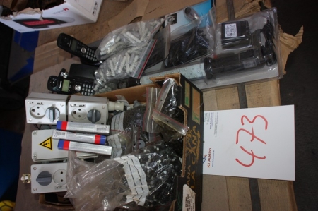 Miscellaneous electrical switches, plugs, cordless phones, etc.