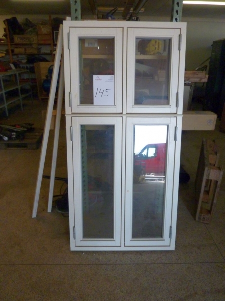 Window, Rational, unused. Approximately 85 x 172 cm. For sale by private individual. VAT applicable on Buyers Premium only