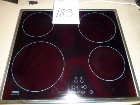 Hob, Zanussi. For sale by private individual. VAT applicable on Buyers Premium only