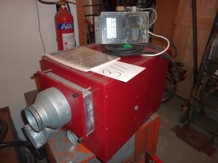 Dehumidifier, adsorptionstype. HB Cotes, type CR160A