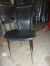 6 chairs + glass table. For sale by private individual. VAT applicable on Buyers Premium only