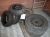 Various tires and wheels. For sale by private individual. VAT applicable on Buyers Premium only