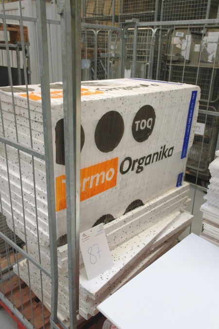 Mesh wire cage with polystyrene labelled Thermo Organika