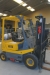 LPG forklift, TCM FG10, capacity 1000 kg, Lifting height: 3000 mm, Hours: 5603, year 1989