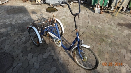 Cykel, trehjulet "Boini",nypris ca. 10.000