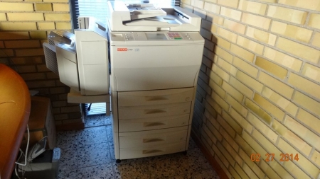 Photocopier, UTAX C407. Manual included. Width 100 cm, depth 65 cm, height 115 cm