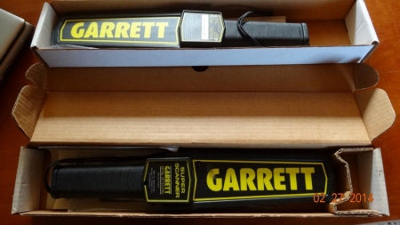 2 x Metal detector "Garrett", Model 11651, 1 with defects