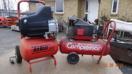 2 x Compressor - Airboss / Einhell - both will not start