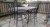 Havebord med 4 stole. Smedejernsbord og stole. Retro provence stil. Bord ca. 168x77 cm. Højde ca. 73 cm. Meget detaljeret og smukt udført. Trænger til kærlig hånd