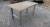 Work Bench, approx. 150 x 80 cm. The height can be adjusted approx. 77-92 cm.