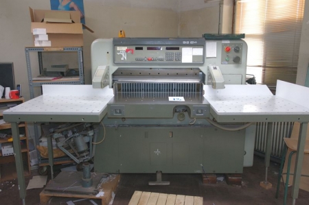 Paper Cutting Machine, Polar EM 92, year 1983, serial No. 6011142 + extra blades