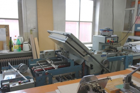 Folding machine, MBO T45-1-45/4, Serial No. H5/47 with T45F MBO + MBO T45-2 / X