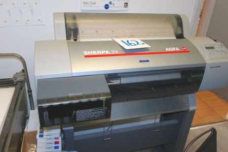 Large Format Printer, Agfa Sherpa 24 M