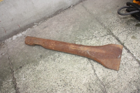 Chisel for hydraulic hammer, ø71, 8 cm