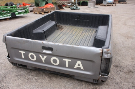 Lad for Toyota Hilux Extracab 4 x 4, plastic indsats lad