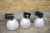 3 x barrel lamps, ceiling, Philips HDK 250 IC