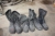 3 pairs of safety boots, 42/44/44 Brynje