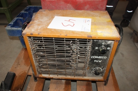Electric fan heater, Comeco, 9 kW