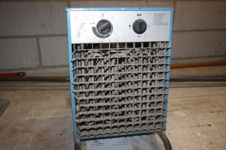 Electric fan heater, Elbjørn, 9 kW