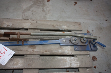 Steel bending machine for rebar