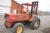 Tractor with construction lift, Manitou, 4WD, hours: 5199. Capacity: 2500. Lifting height 3,6 m Worn tires. Gear lever defective (only runs in 2nd gear)