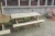 3 x table / bench set