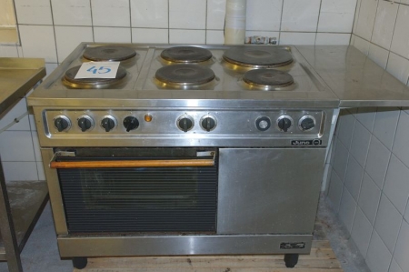 Stove with 6 plates, Juno