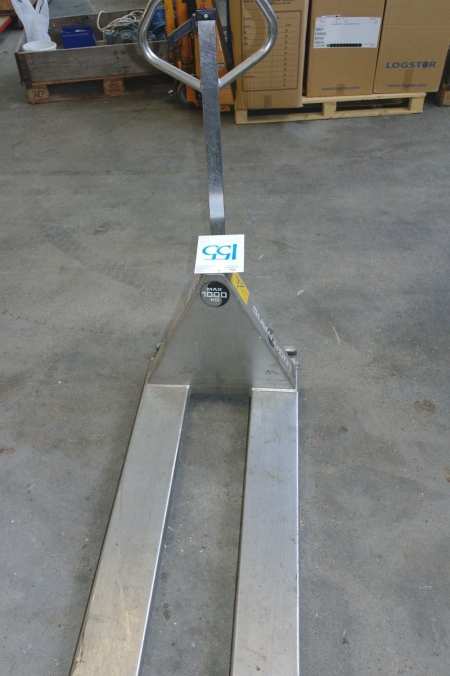 Height lifter, stainless. Logitrans, max 1000 kg