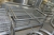 2 x stainless steel carts with grills