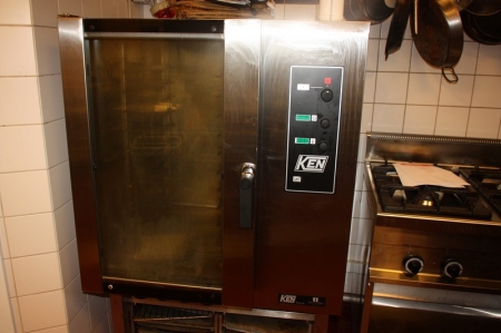 Oven, KEN Konvex 10, 10 insert spaces + approx. 20 inserts plates, of which approx. 11 perforated