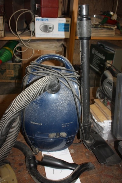 Vacuum cleaner, Siemens, with hoses and nozzle