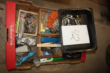 Box with various