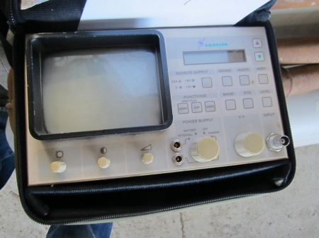 Measuring apparatus Perifelec, TC-300, Panoramic Meter TV + SAT, Sadelta