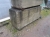 Concrete weight bloc, estimated weight 2500 kg