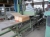 Polisher with brush and movable table, width 600 mm, travel approx. 1900 mm, with additional new brush