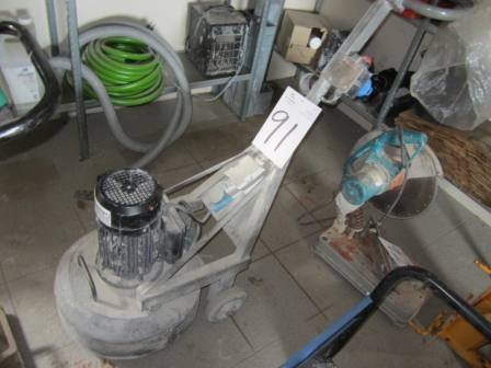 Floor sander, Busck with electric motor