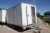 Construction site trailer, Eurowagon. Reg No. XK1602. Number plate not included + washing machine, Panasonic NA-128VAZ + dryer, Zanussi ZTK120 + fridge + coffee + toilet / sink + electric water heater