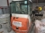 Mini excavator Atlas AM 16R, year 2004, 3,325 hours, s / n 9584, 13.3 kW, weight 1.630 kg, with the following buckets: 37-44-98-55-28-22 cm width + Pallet with vacuum lifter mm