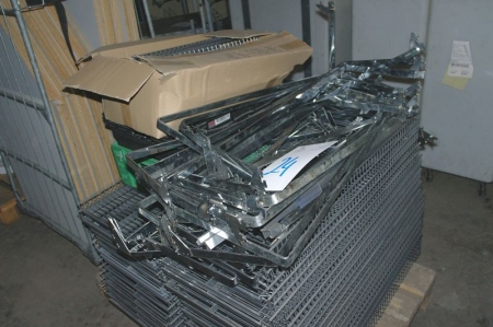 2 pallets of shelf structure (pallet included)