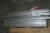 Door roller blind, aluminum, length approx. 1.28 meters