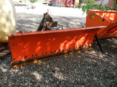 Snow shovel. Width approx. 2.5 meters. Year 2004