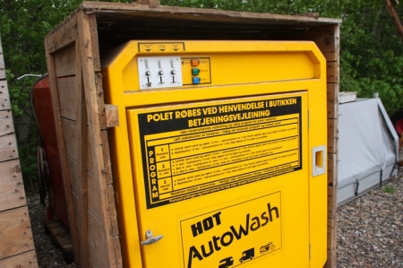 Combination sink. Equipped with pole throw. Hot AutoWash. Unused in box (archive picture)