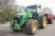 Tractor, John Deere 7720 P-Q, 4WD. TLS front linkage, PTO, Sauter type JD. Year 2006. Hours: 5650. Tread pattern approx. 80%