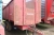 Self loading wagon with tip, Baastrup. 12 tons. Year 2004. Worn tires