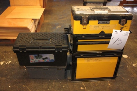 3 toolboxes