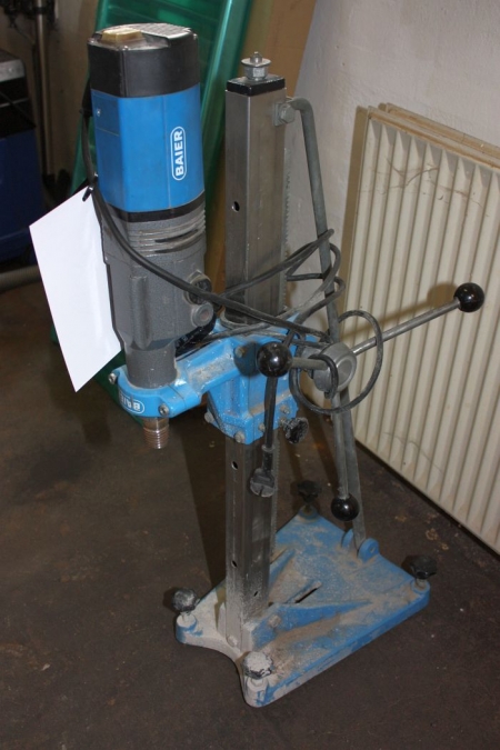 Drill stand with diamond drill: Baier BDB 8184