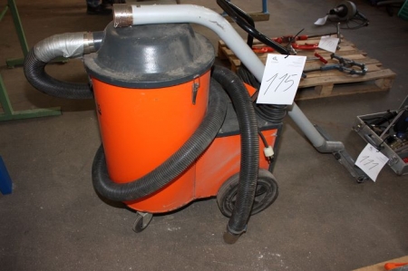Industrial Vacuum cleaner, wet / dry. Kiekens type B192-2, 2x1100 watts. Year 2002